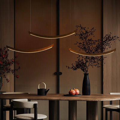 Sororelle Crescent Pendant Lamp