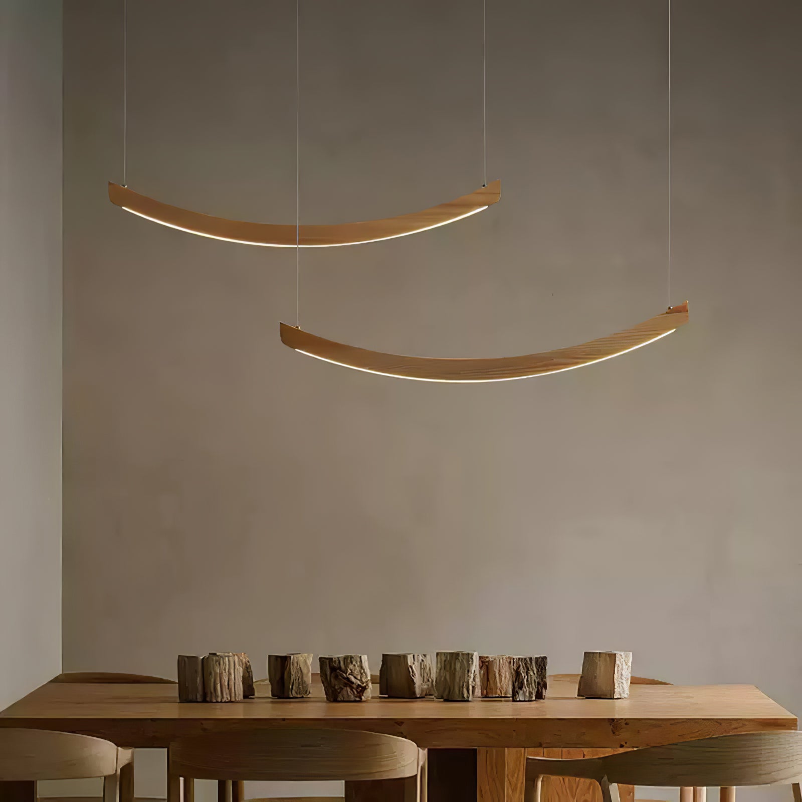 Sororelle Crescent Pendant Lamp
