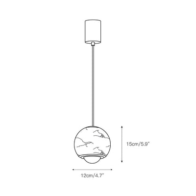 Moonstone Pendant Light