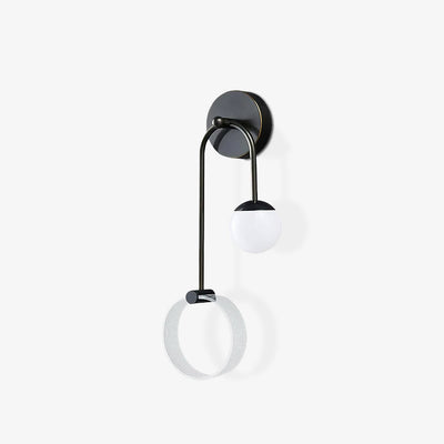 Warren Modern Minimalist LED Brass Wall Light