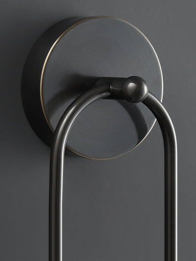 Warren Modern Minimalist LED Brass Wall Light