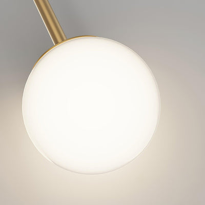 Warren Modern Minimalist LED Brass Wall Light