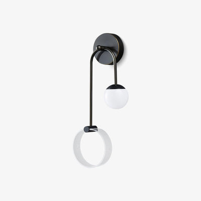 Warren Modern Minimalist LED Brass Wall Light