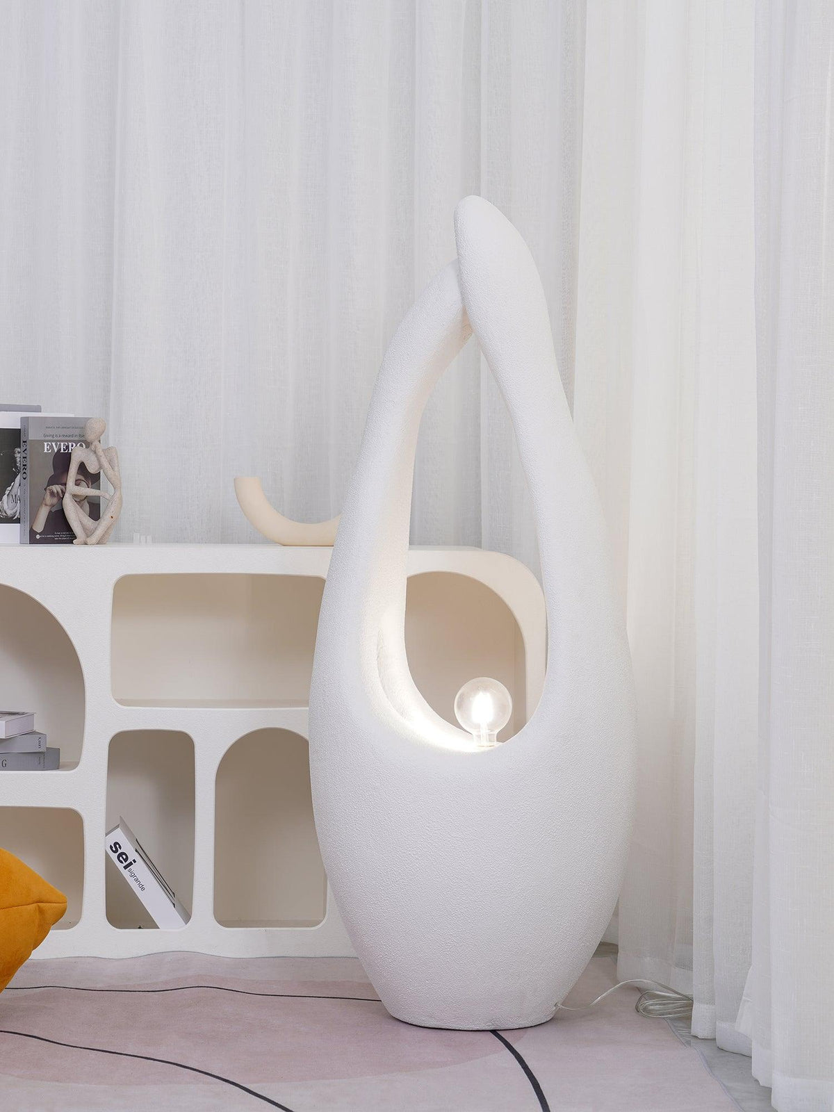 Luo Minimalist Polystyrene Floor Lamp