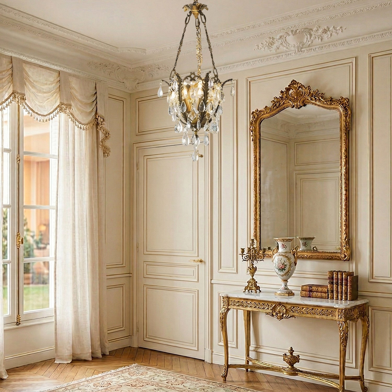 Opalina Crystal Chandelier