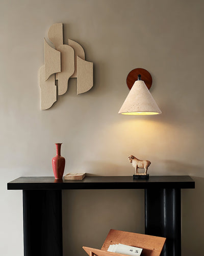Tavero Modern Cone Wall Sconce - Neutral Decor