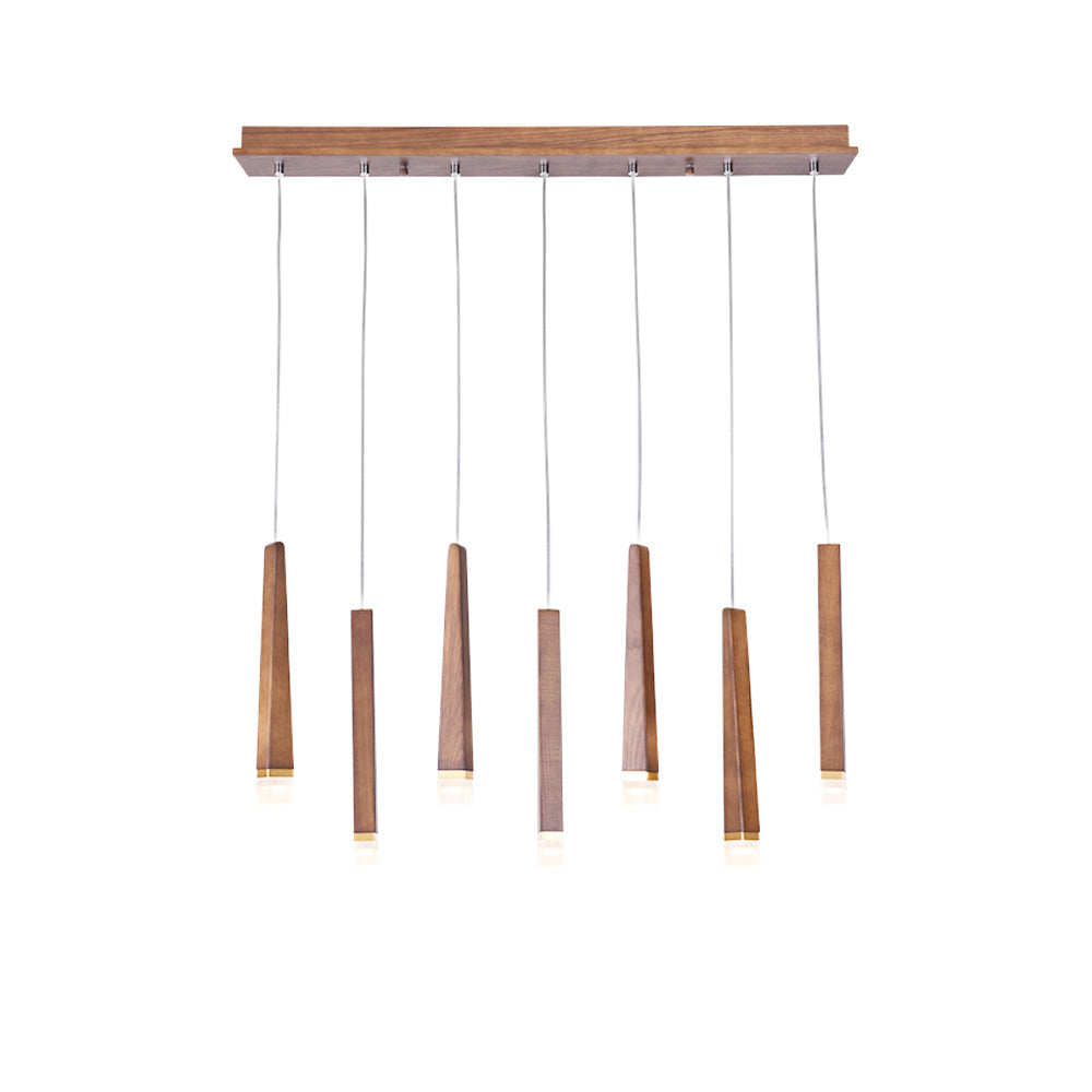 Sylielle Firewood Stick Wood Chandelier