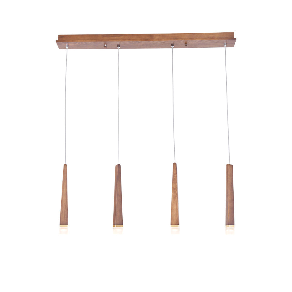 Sylielle Firewood Stick Wood Chandelier
