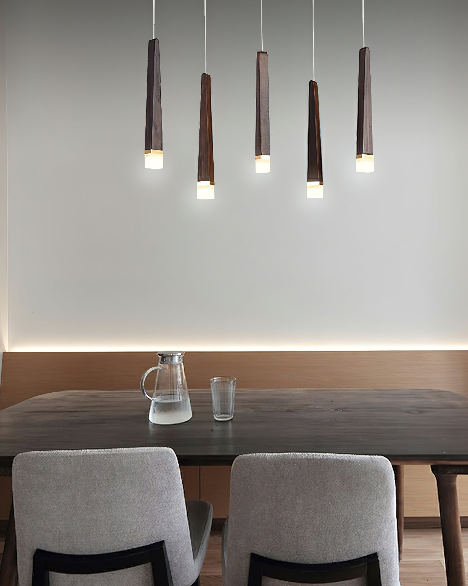Sylielle Firewood Stick Wood Chandelier