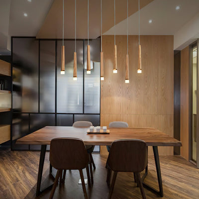Sylielle Firewood Stick Wood Chandelier