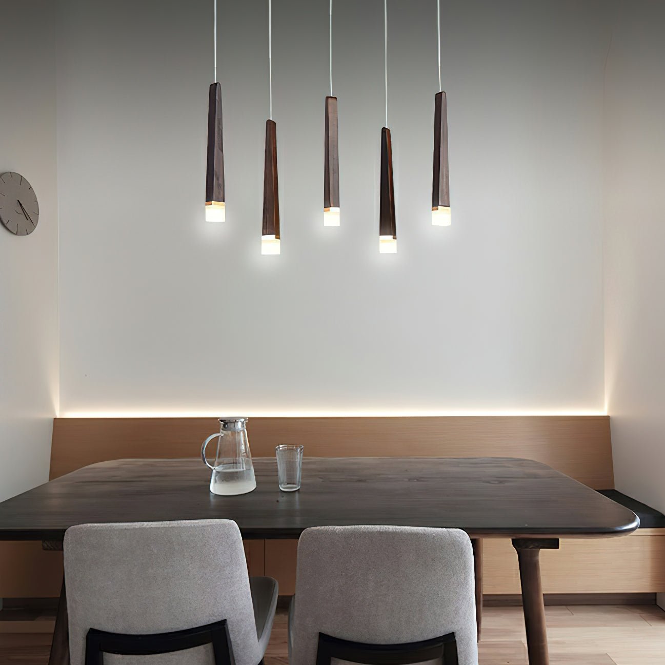Sylielle Firewood Stick Wood Chandelier