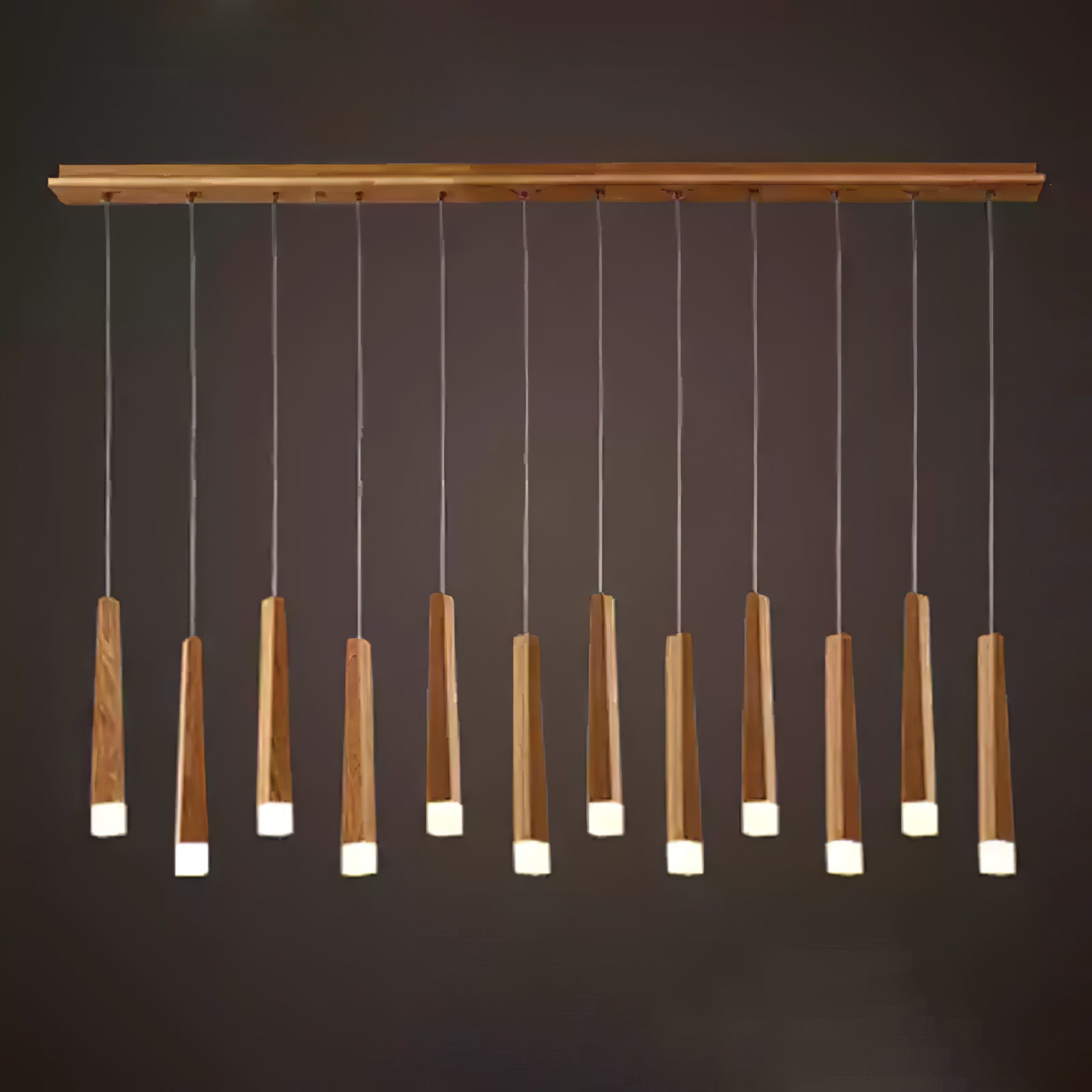 Sylielle Firewood Stick Wood Chandelier