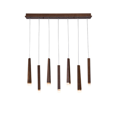 Sylielle Firewood Stick Wood Chandelier