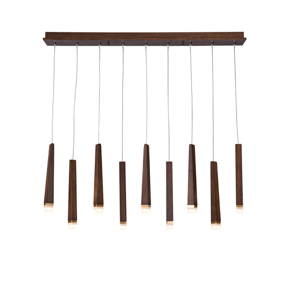 Sylielle Firewood Stick Wood Chandelier