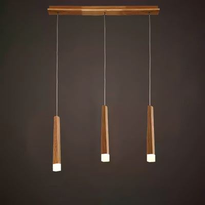 Sylielle Firewood Stick Wood Chandelier
