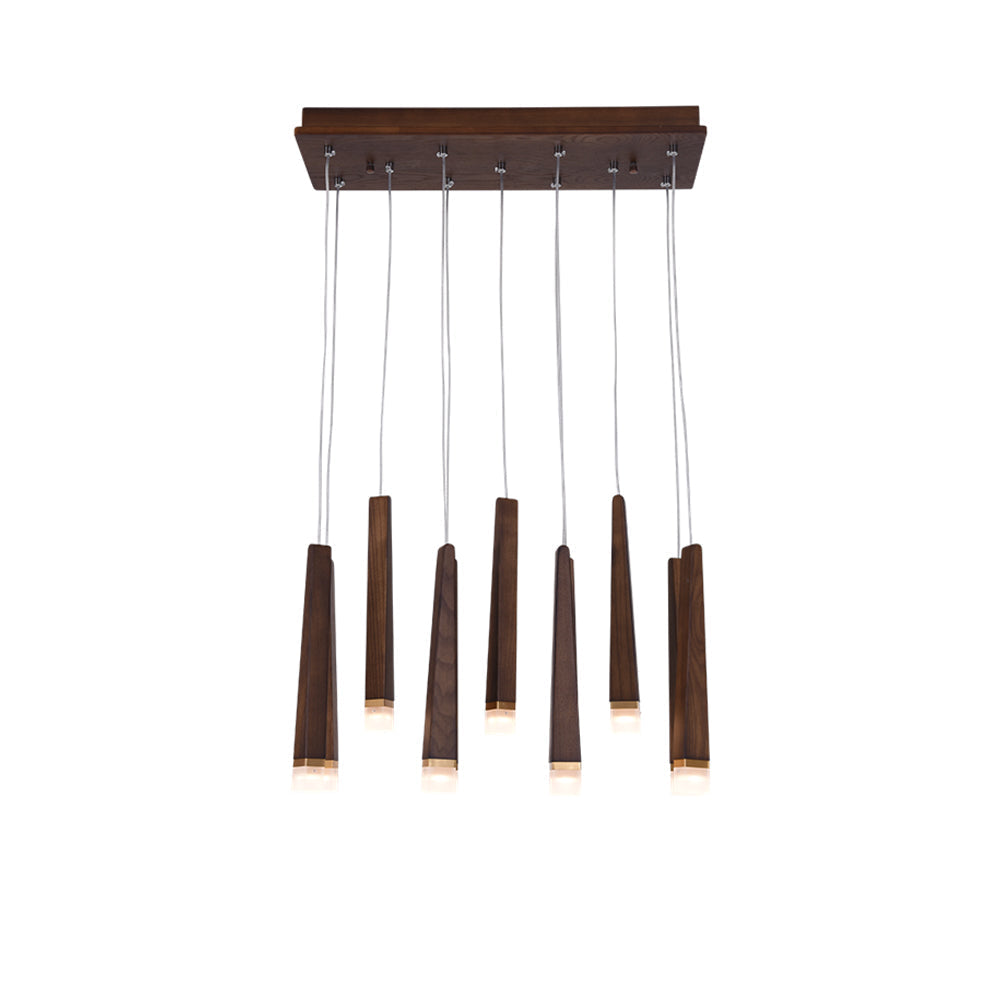 Sylielle Firewood Stick Wood Chandelier