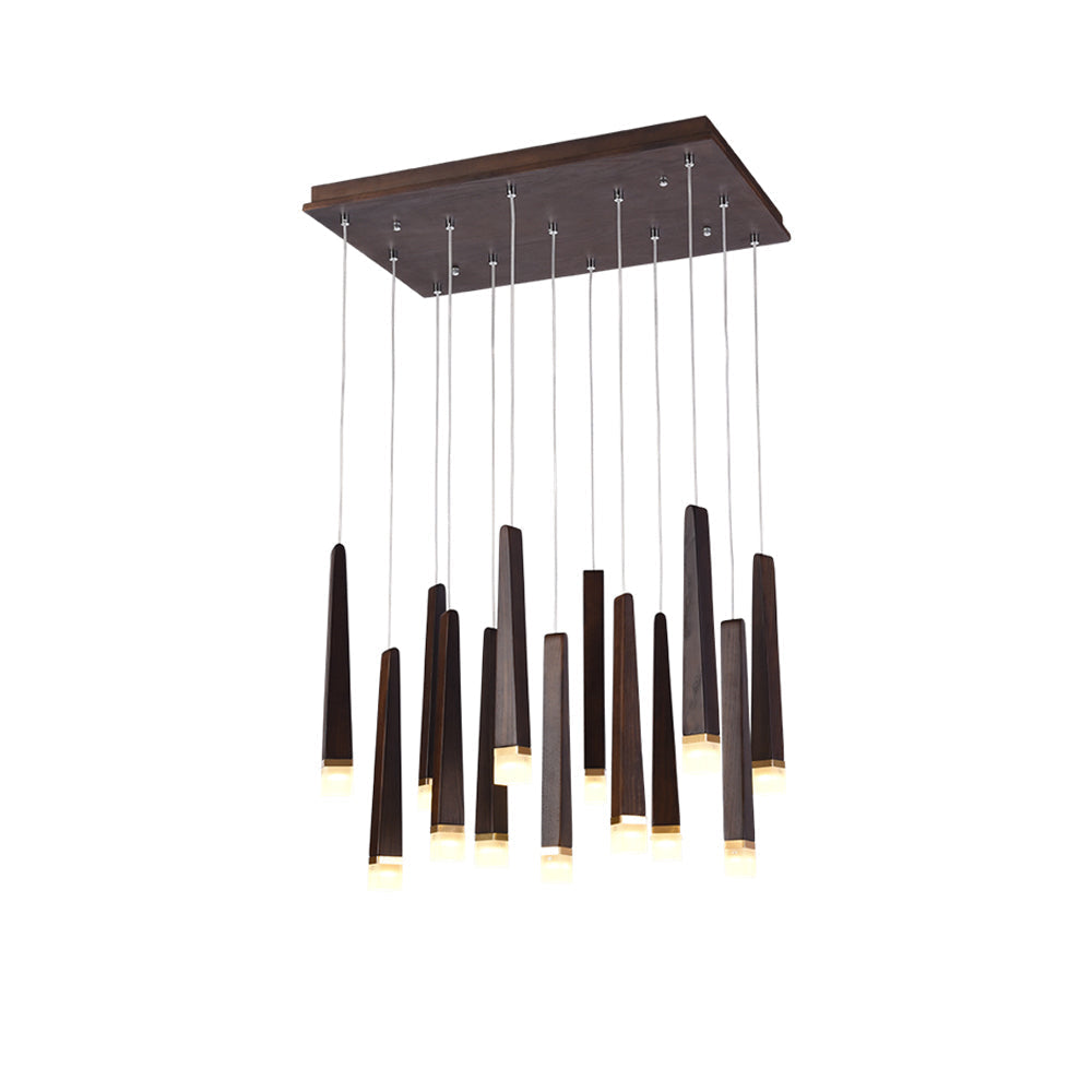 Sylielle Firewood Stick Wood Chandelier