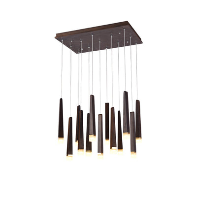 Sylielle Firewood Stick Wood Chandelier
