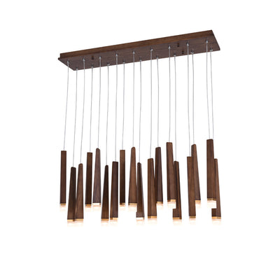 Sylielle Firewood Stick Wood Chandelier