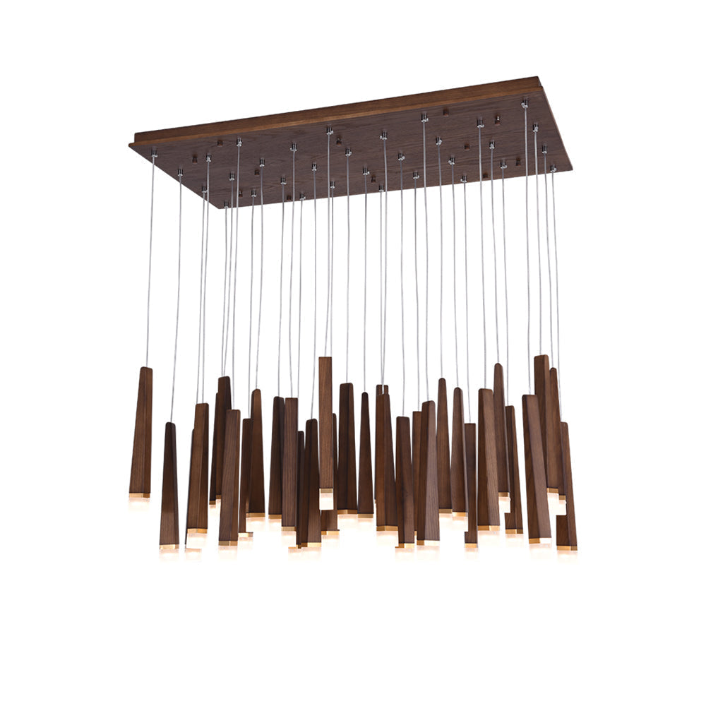 Sylielle Firewood Stick Wood Chandelier