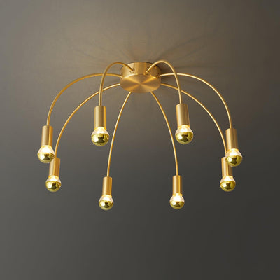Sage Luxury Glass Ceiling Lamp