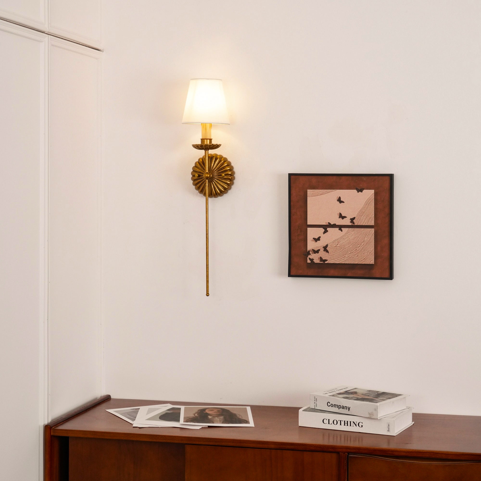 Lumiley Fabric Indoor Wall Light