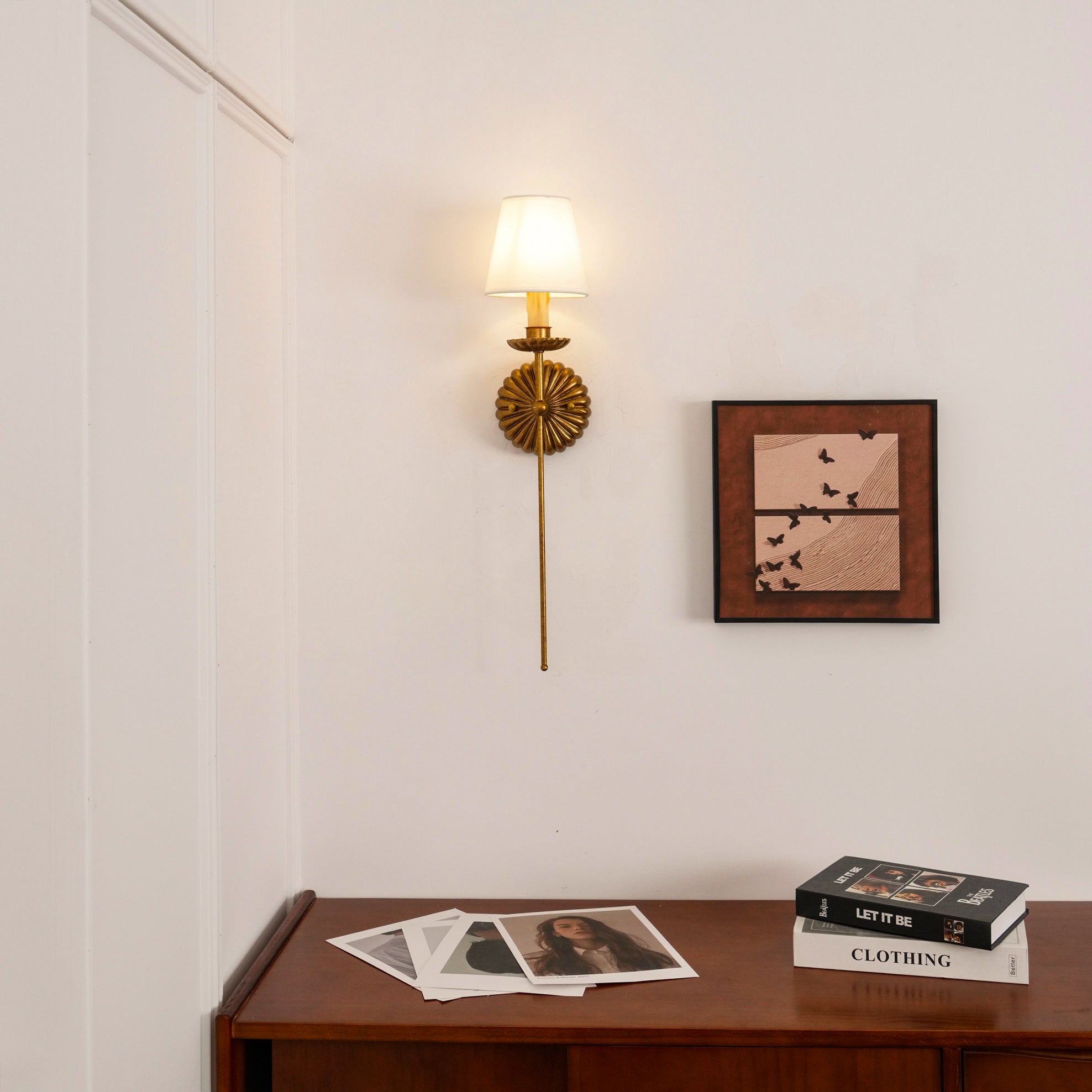 Lumiley Fabric Indoor Wall Light