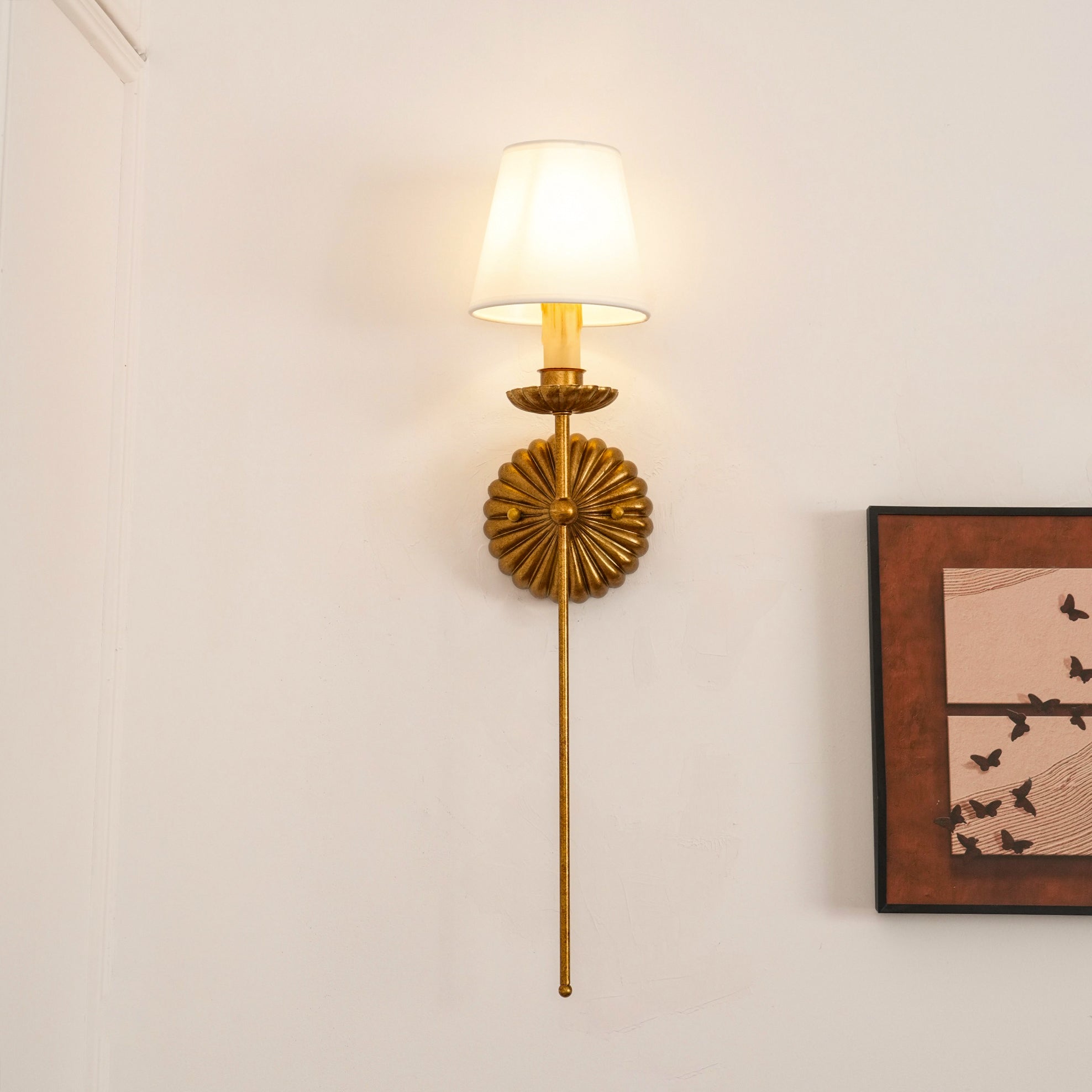 Lumiley Fabric Indoor Wall Light