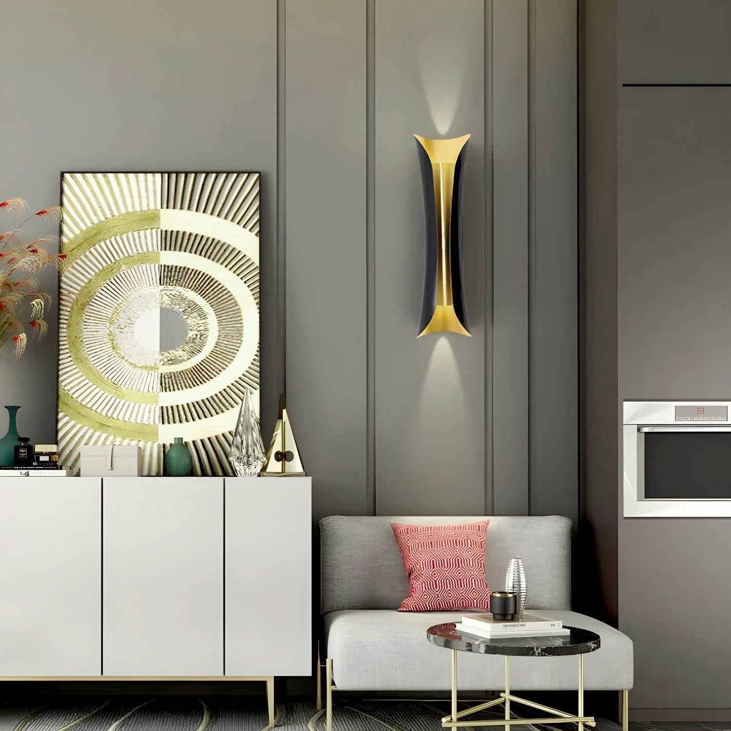 Humphrey Elegance Flame Art Sconce Wall lamp
