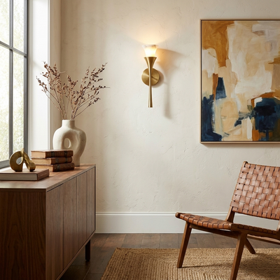 Kestleigh Alabaster Wall Sconce