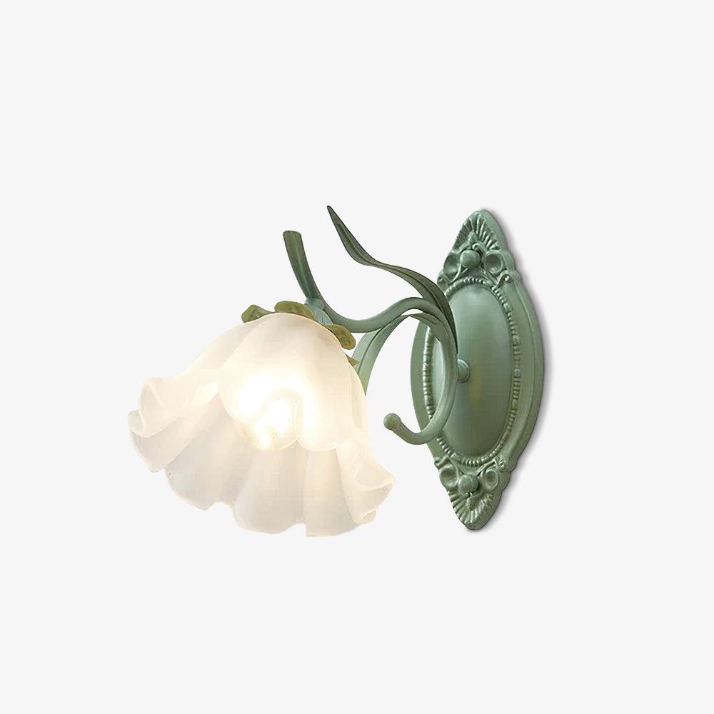 Oly Premium Nordic Art Flared Glass Wall Light