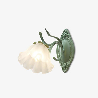 Oly Premium Nordic Art Flared Glass Wall Light