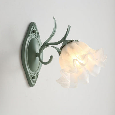 Oly Premium Nordic Art Flared Glass Wall Light