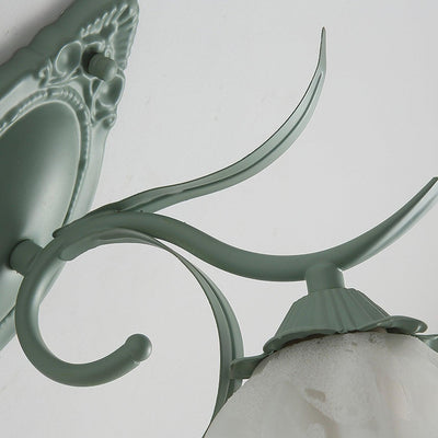 Oly Premium Nordic Art Flared Glass Wall Light