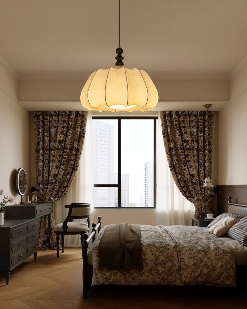 Asolira Elegance Vintage Wood Pendant Lamp
