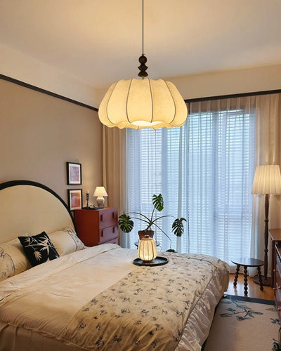 Asolira Elegance Vintage Wood Pendant Lamp