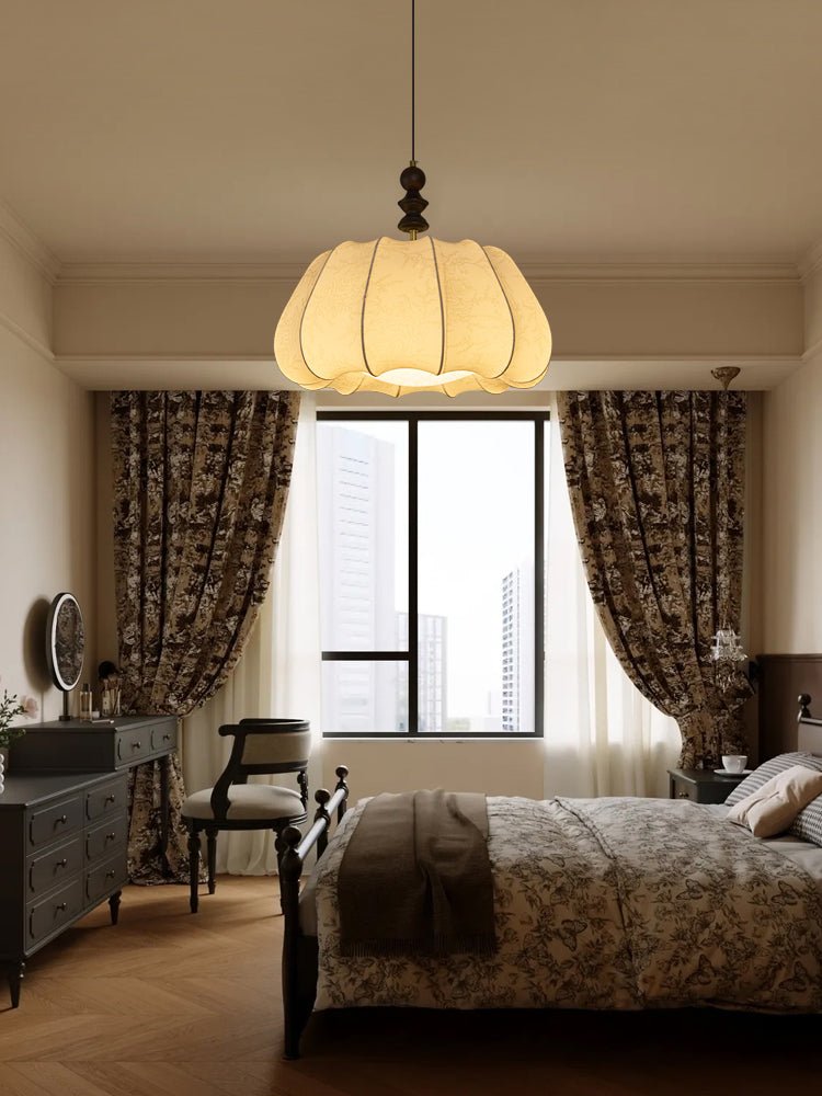 Asolira Elegance Vintage Wood Pendant Lamp