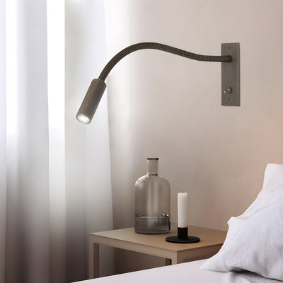 Flame Flexible Gooseneck Wall Lamp