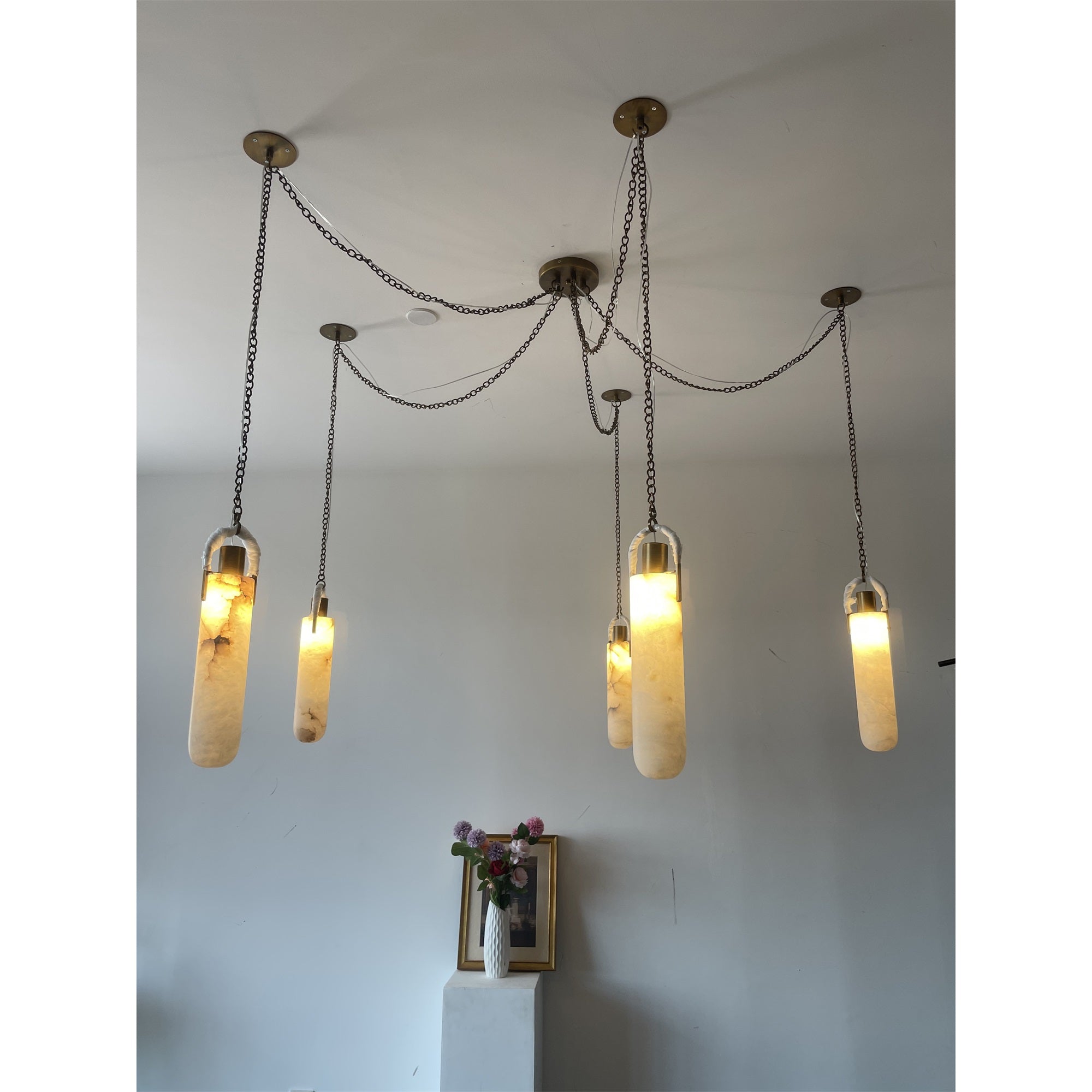 Bellmere Alabaster Pendant Light