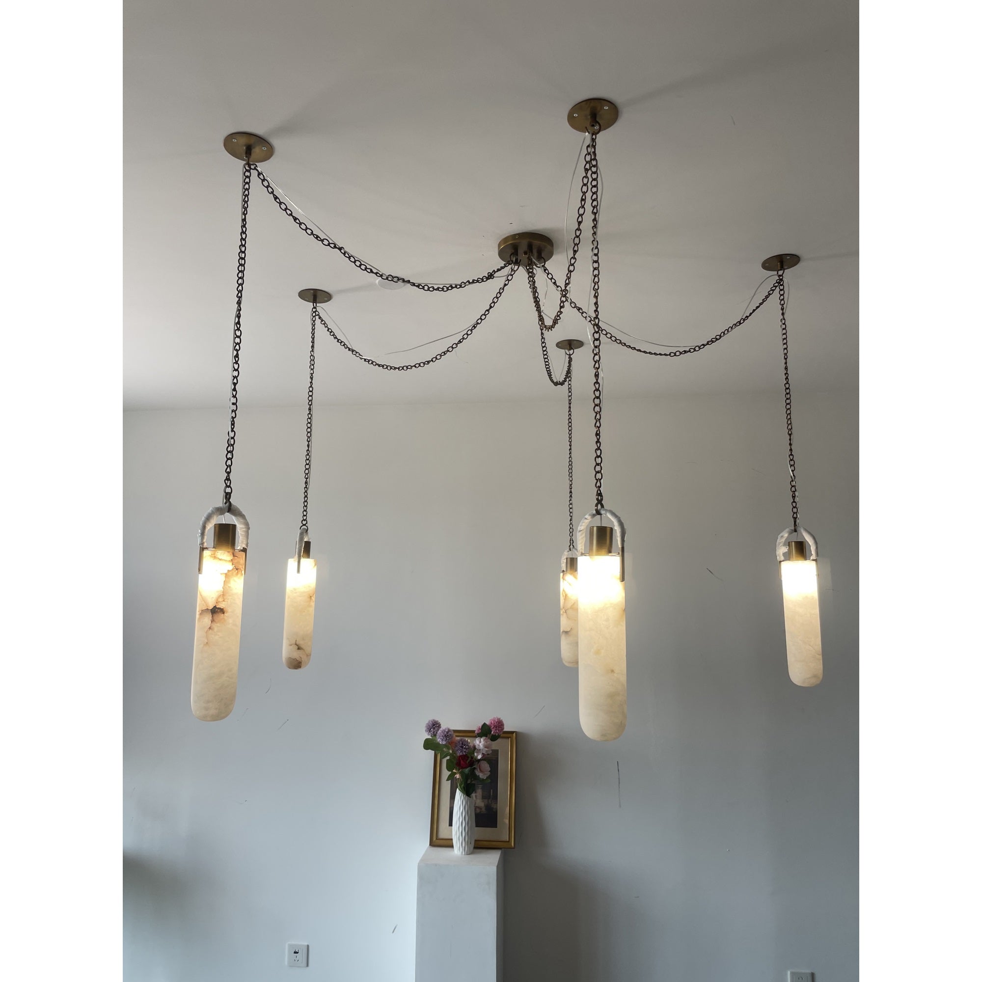Bellmere Alabaster Pendant Light