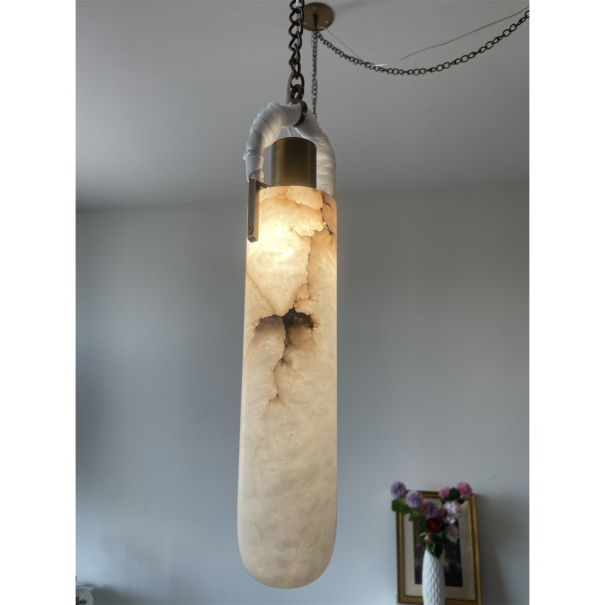 Bellmere Alabaster Pendant Light
