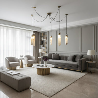 Bellmere Alabaster Pendant Light