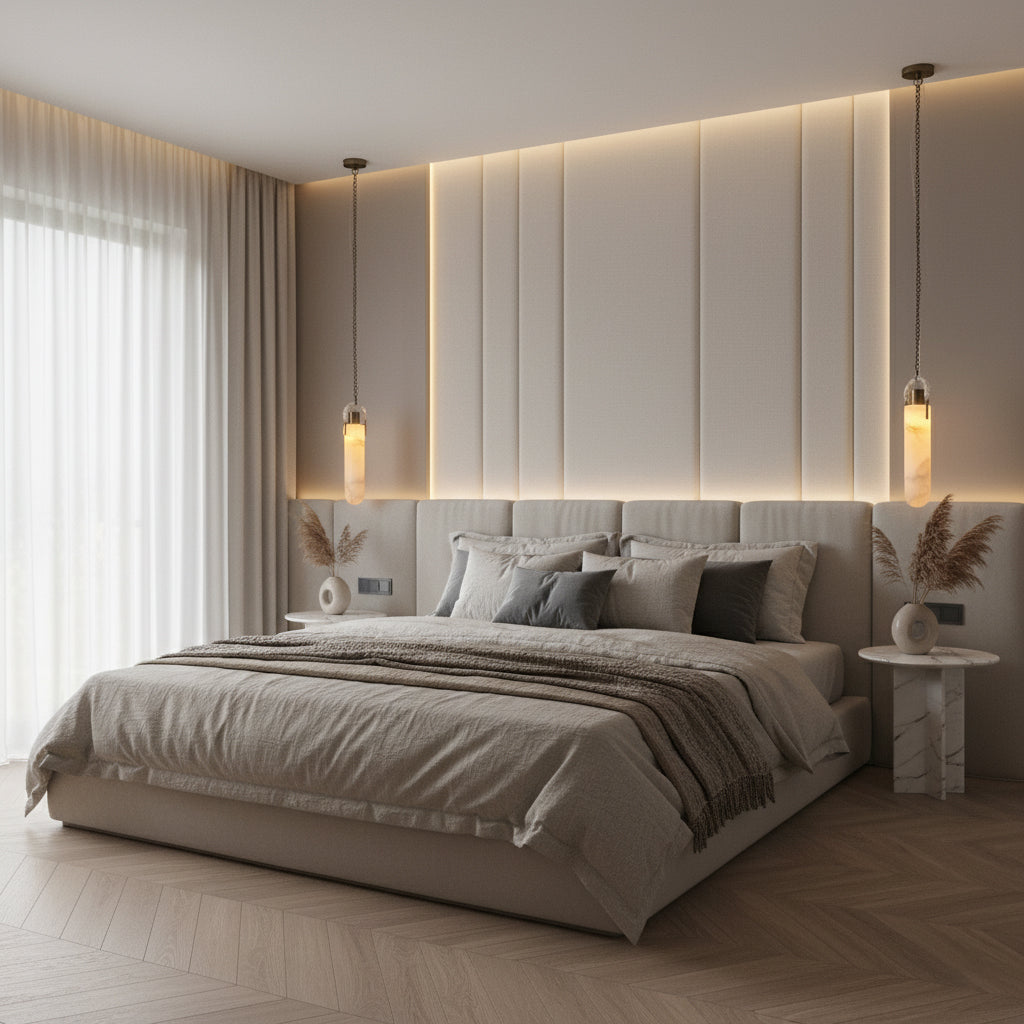 Bellmere Alabaster Pendant Light
