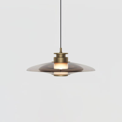 Borian Glass Futuristic Pendant Lamp