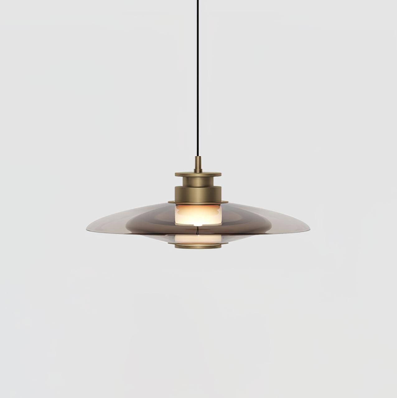 Borian Glass Futuristic Pendant Lamp