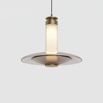 Borian Glass Futuristic Pendant Lamp
