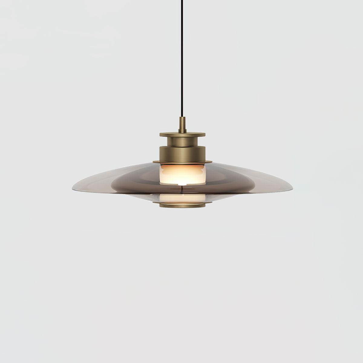Borian Glass Futuristic Pendant Lamp