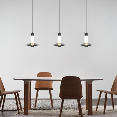 Borian Glass Futuristic Pendant Lamp