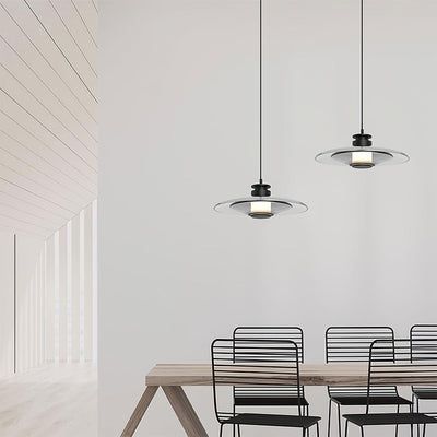 Borian Glass Futuristic Pendant Lamp