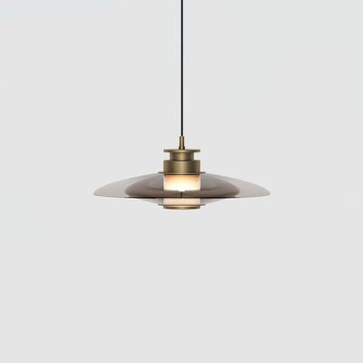 Borian Glass Futuristic Pendant Lamp